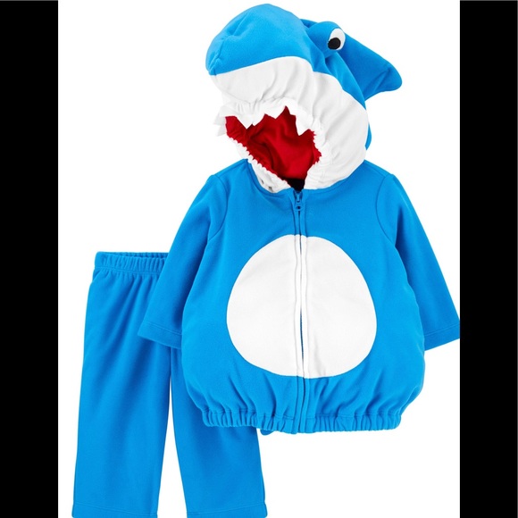 Carter's Other - NWT 24m boy girl warm carters shark  halloween costume purim cosplay daycare 2pc
